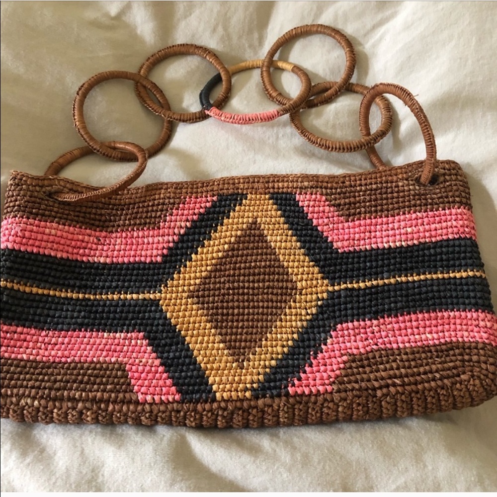 Sensi Studio - Straw woven hand bag